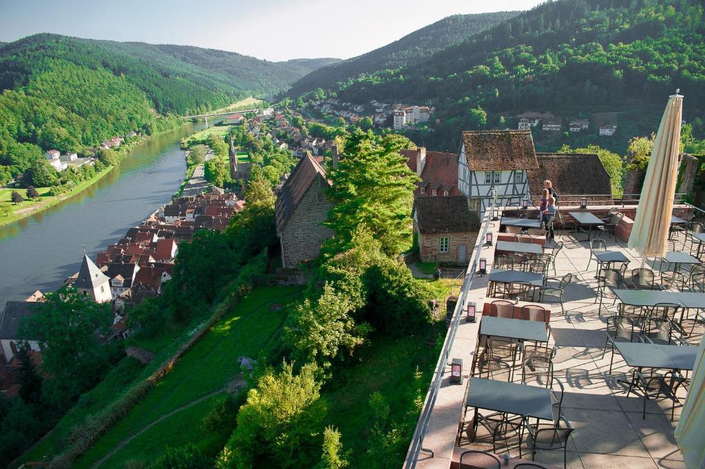 Schlosshotel ヒルシュホルン エクステリア 写真